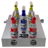 Manifold 5-Valve Flat Face Remote Mount Pipe to Pipe