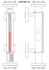 Tec-Site Magnetic Rotor Level Indicator Model MRL-104